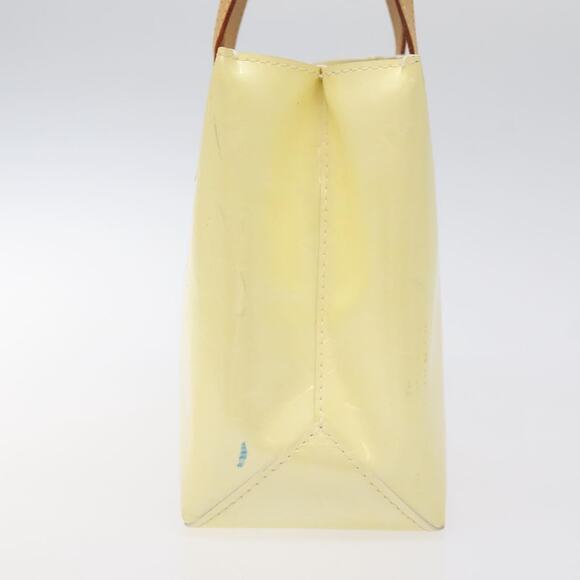 LOUIS VUITTON Monogram Vernis Reade PM Hand Bag Perle M91336 - Picture 4 of 12